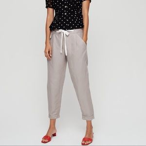 Aritzia Wilfred Allant Pant with Linen — Size 0